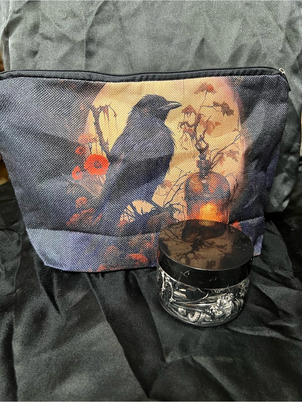 Beautiful raven golthic jewelry bundle